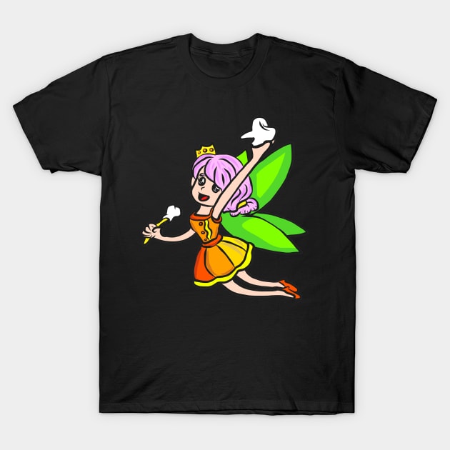 Mardi Gras Tooth Fairy Costume Original Gift T-Shirt by KK-Royal